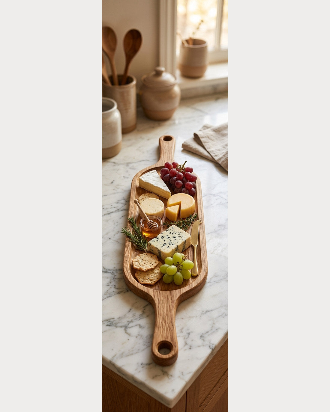 The same oak board seen from another angle