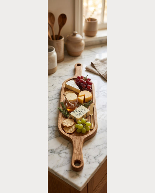 The same oak board seen from another angle